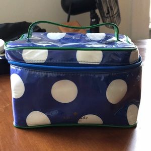 Kate Spade Polka Dot Cosmetic Bag